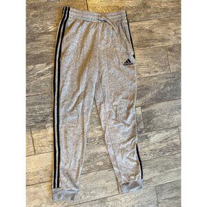 Adidas sweatpants joggers Mens size Small Gray‎ Pockets Track Pants